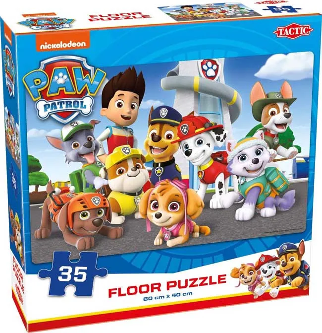 Paw Patrol Vloerpuzzel (35) de Tactic – boîte