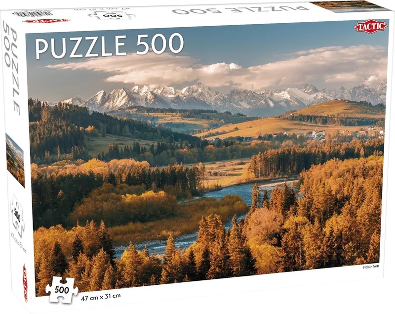 Puzzel Landscape: Mountain - 500 stukjes van Tactic, editie Meerkleurig – doos