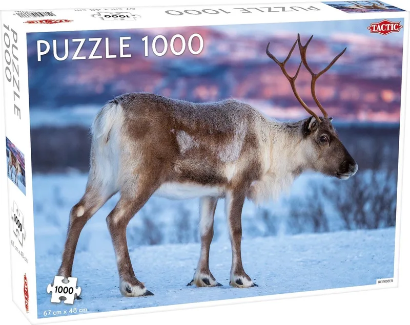 Reindeer - 1000pcs van Tactic, editie Bont – doos