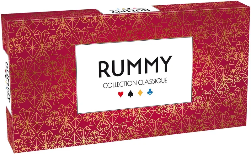 Rummy Deluxe - Bordspel - Classic Collection - Klassiek Tegelspel - 2-4 spelers - 30+ Minuten - Deluxe Uitvoering von Tactic – Schachtel