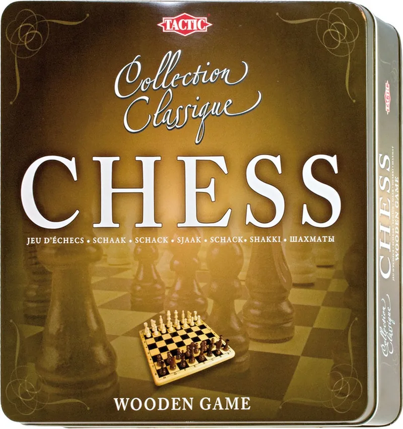 Schaken Hout from Tactic – box