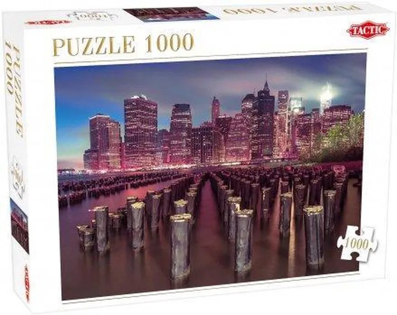 Skyscrapers New York - 1000 stukjes de Tactic, édition Multicolore – boîte