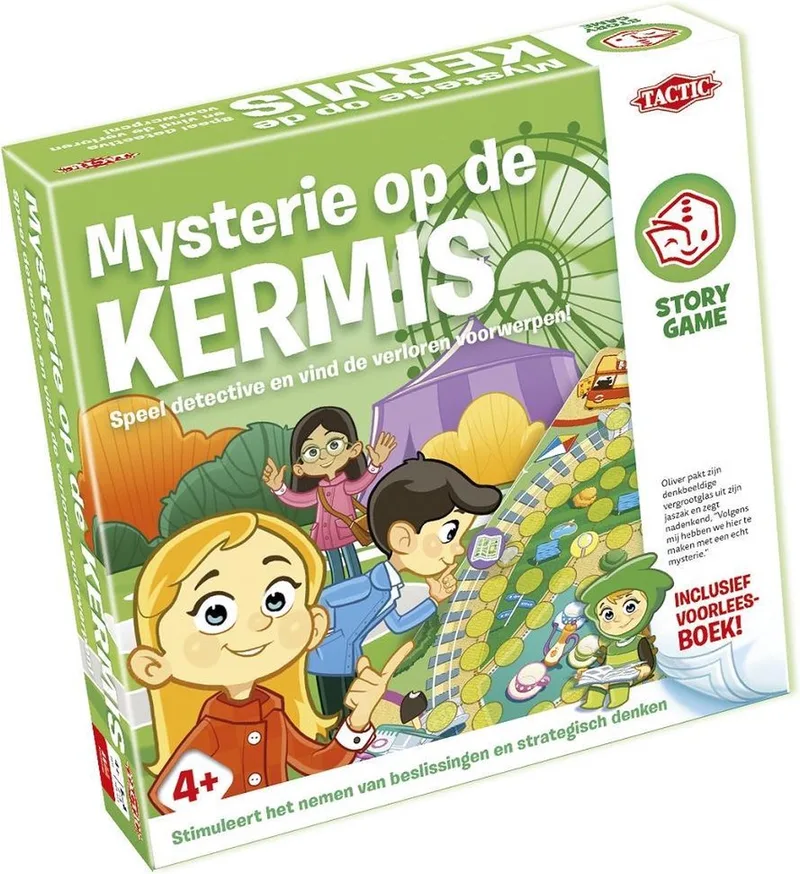 Story Game Mysterie op de Kermis from Tactic – box