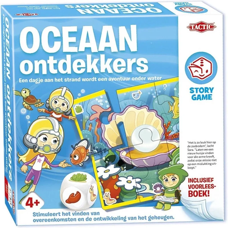 Story Game - Oceaan Ontdekkers van Tactic – doos