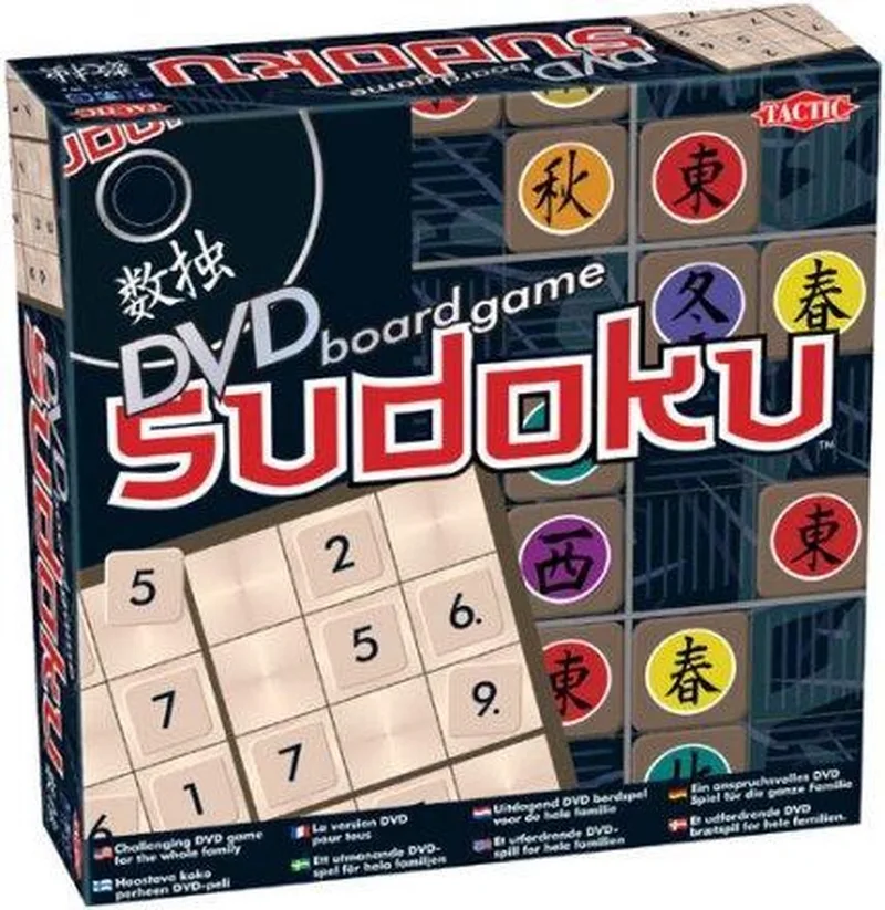 Sudoku Board Game DVD van Tactic – doos