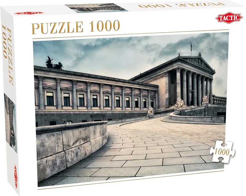 Vienna puzzel - 1000 stukjes from Tactic, Beige edition – box