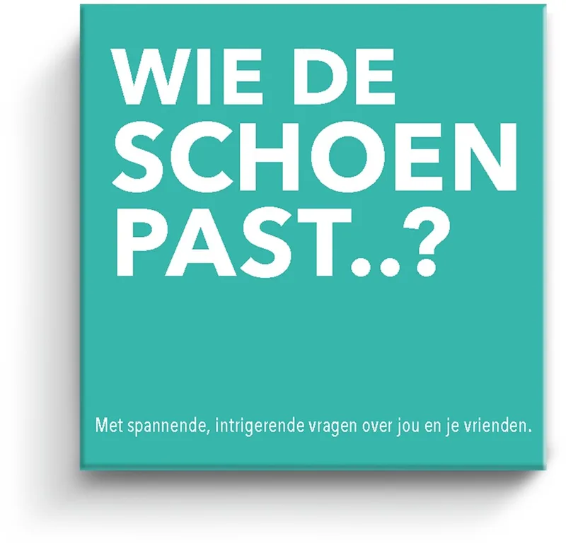 Wie de schoen past..? – Partyspel – Kaartspel – Hilarische Vragen over je Vrienden – Vanaf 15 jaar – 3 tot 6 Spelers von Tactic – Schachtel
