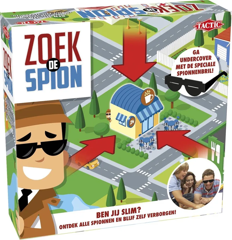 Zoek de Spion de Tactic – boîte