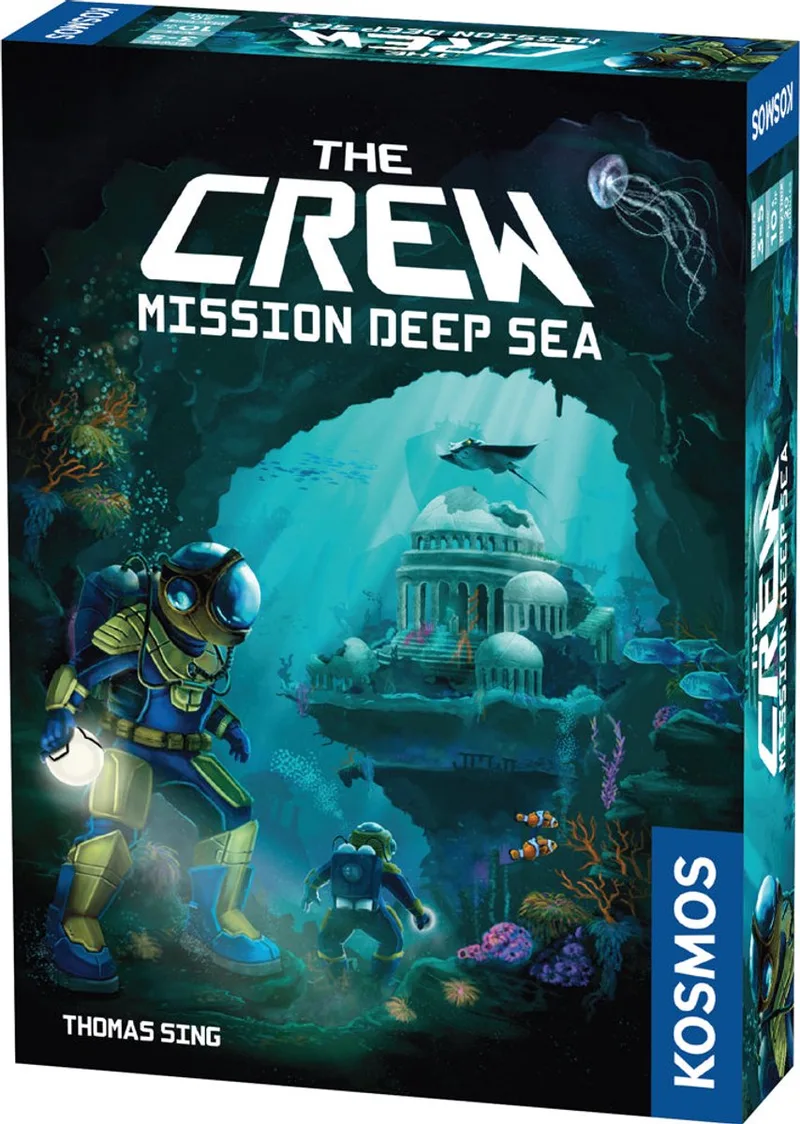 The Crew: Mission Deep Sea - Coöperatief kaartspel von Thames & Kosmos – Schachtel