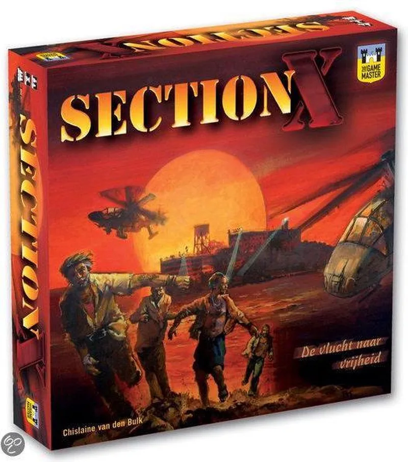Section X from The Game Master – box