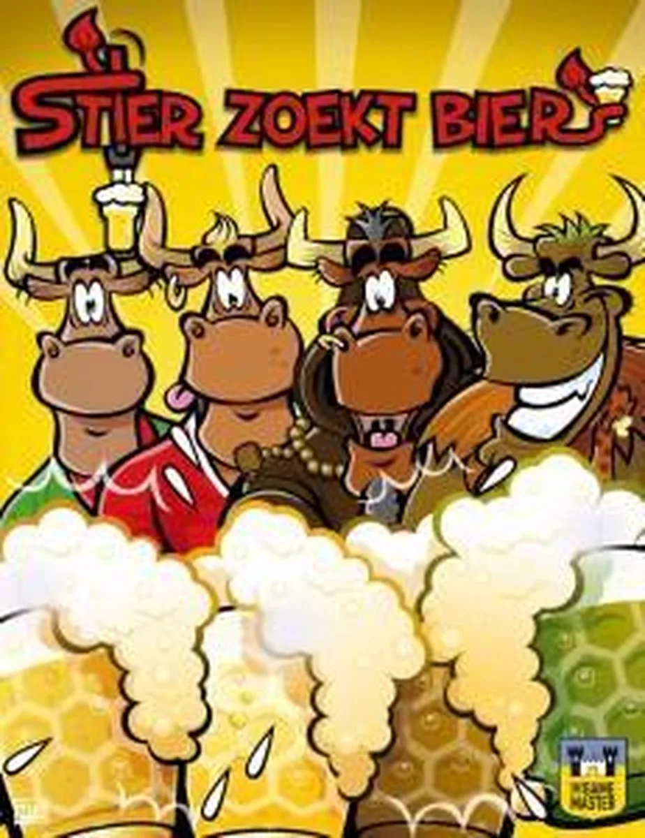Stier zoekt Bier - Kaartspel voor kroegbaas en maten from The Game Master – box