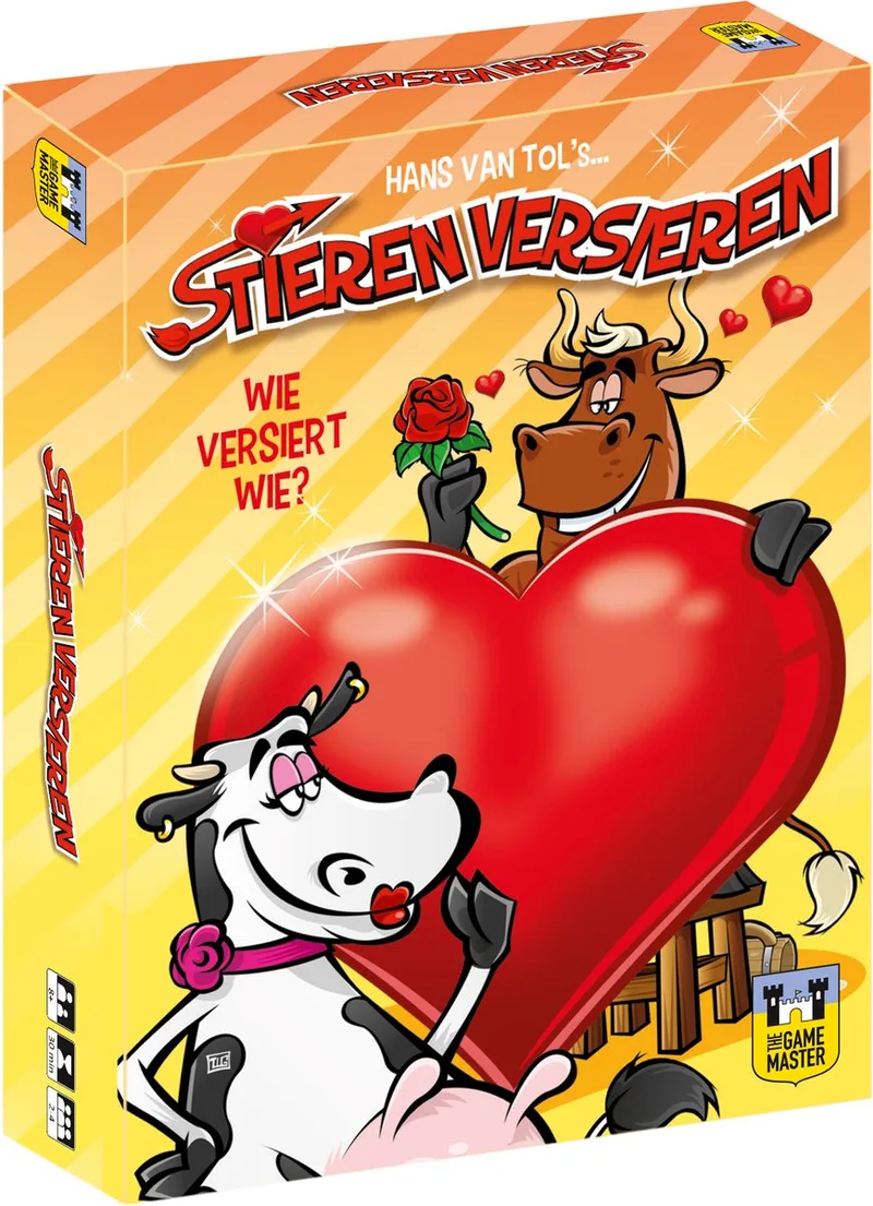 Stierenversieren - Kaartspel fra The Game Master – æske