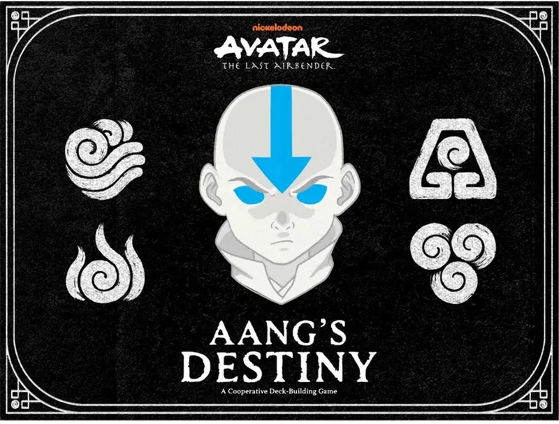 Avatar Last Airbender: Aang's Destiny - Kaartspel - Engelstalig van The Op – doos