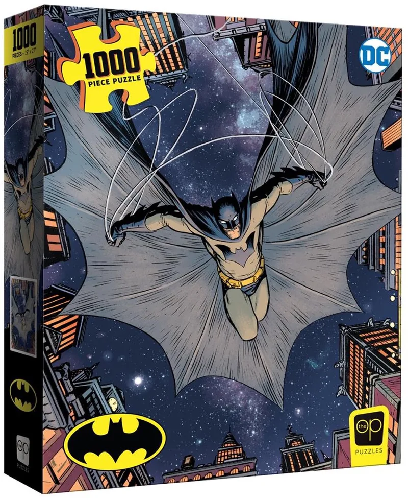 Batman Puzzel: Batman "I Am The Night" - Puzzel 1000 Stukjes de The Op, édition Multicolore – boîte