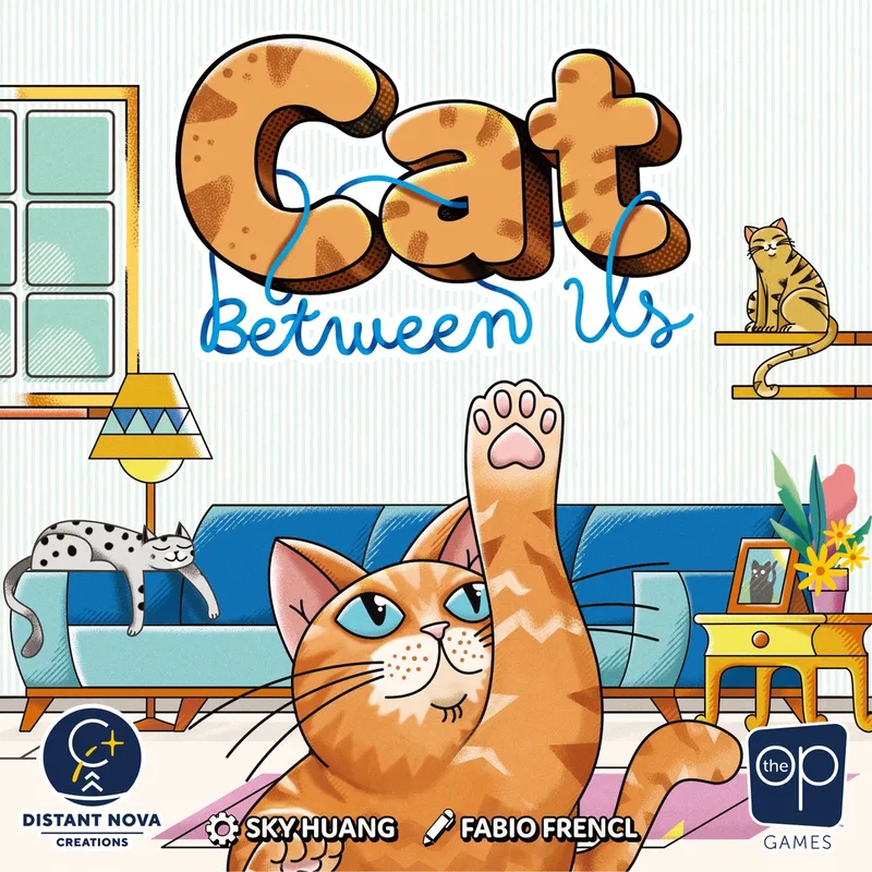 Cat Between Us - Kaartspel - Strategisch - Vanaf 8 Jaar - Engels van The Op – doos
