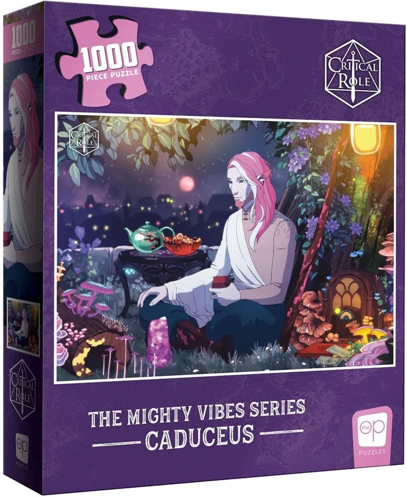 Critical Role - Campaign 2 Mighty Nein - Mighty Vibes Caduceus Puzzel - Puzzel 1000 stukjes - Eindformaat 49 x 68 cm van The Op, editie Meerkleurig – doos