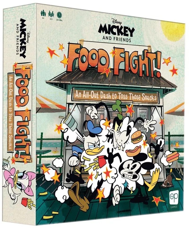 Disney Mickey And Friends Food Fight von The Op – Schachtel