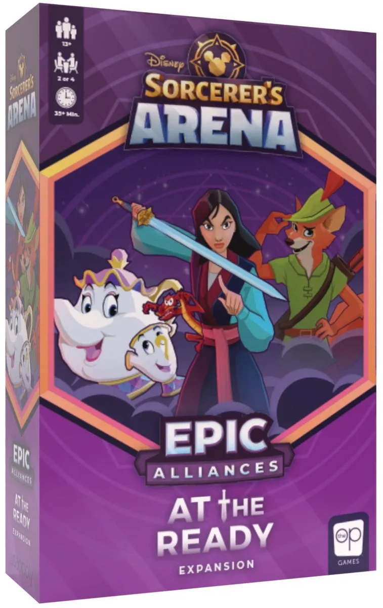 Disney Sorcerer's Arena: Epic Alliances - At the Ready van The Op – doos