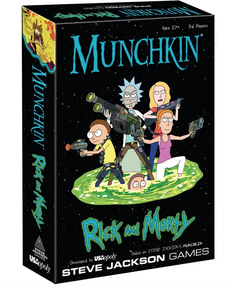 Munchkin Rick And Morty - Kaartspel (ENG) from The Op – box