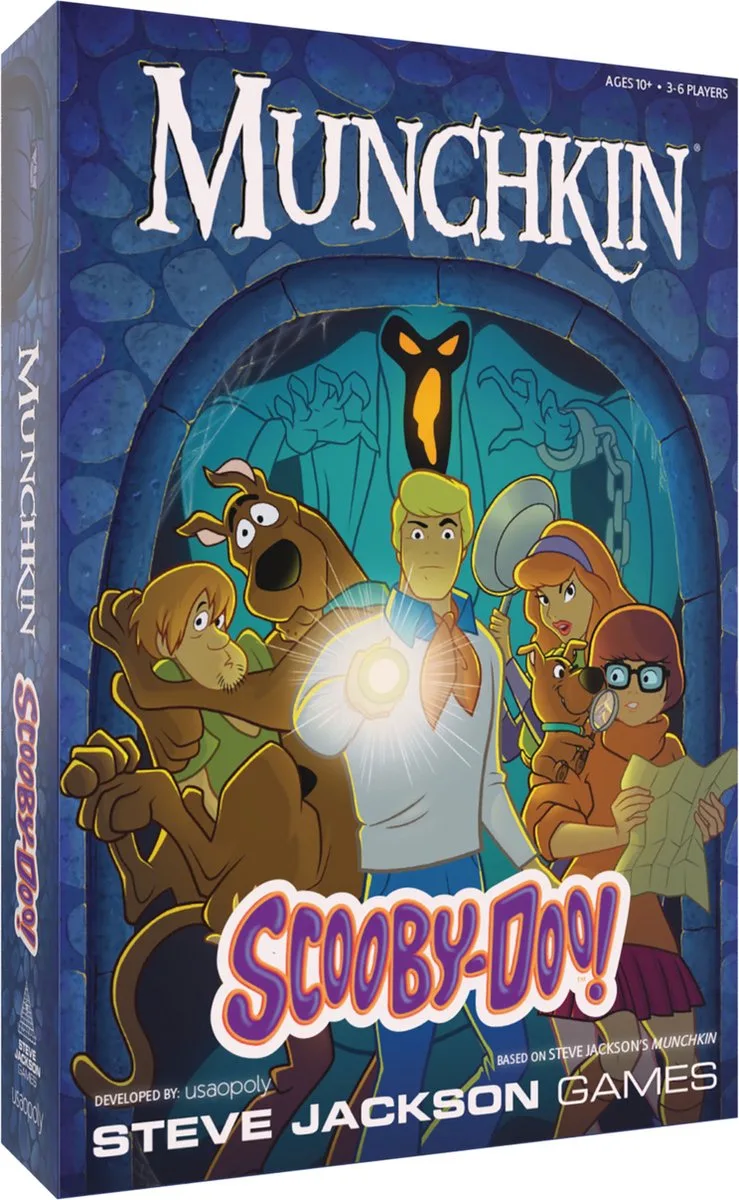 Munchkin Scooby-Doo - Kaartspel - Engelstalige Versie von The Op – Schachtel