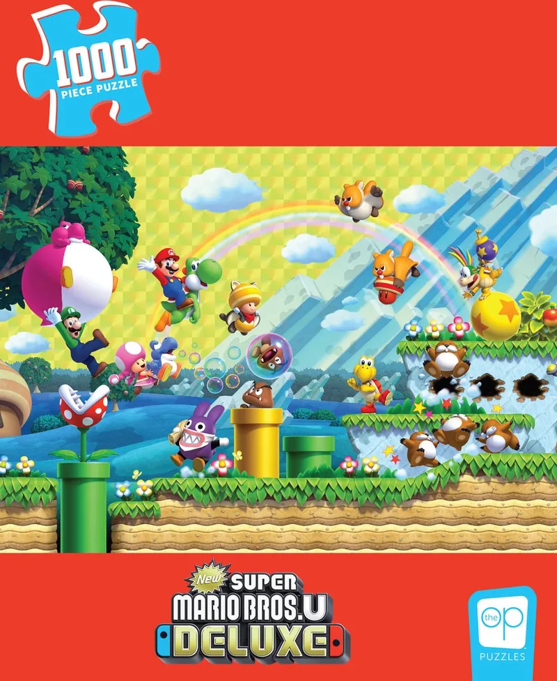 Super Mario Chaos and Fun - Puzzel - 1000 stukjes de The Op, édition Multicolore – boîte