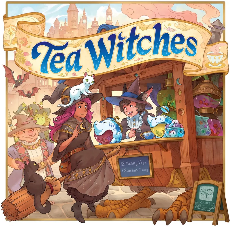 Tea Witches - Bordspellen - Engels from The Op – box