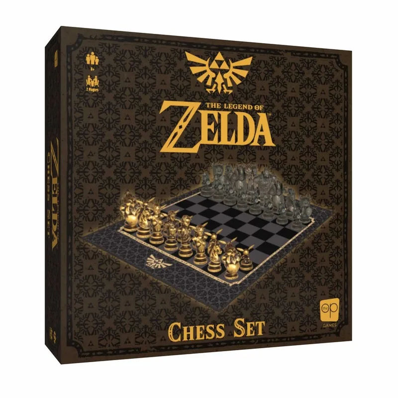 The Legend of Zelda Chess Set – 2 Spelers – Vanaf 8 Jaar - Engels de The Op – boîte
