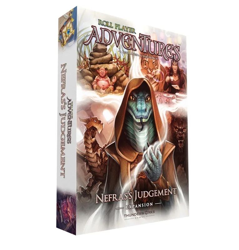 Roll Player Adventures: Nefras's Judgement - Thunderworks Games Bordspel | Dobbelspel | Coöperatief fra Thunderworks Games – æske
