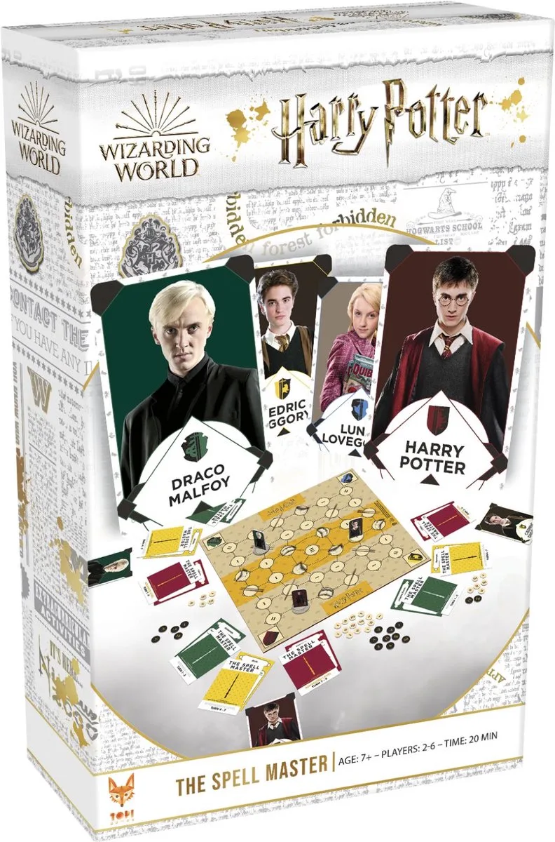 Harry Potter Spell Master - Bordspel - Engels de Topi Games – boîte