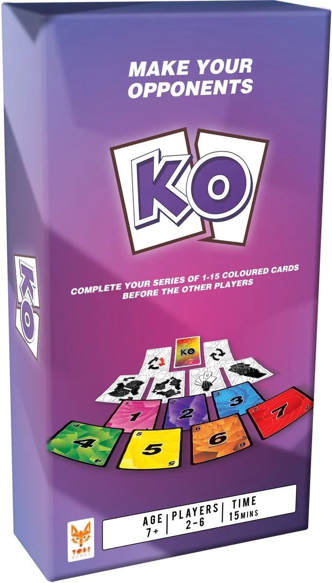 Ko - Bordspel - Engels de Topi Games – boîte