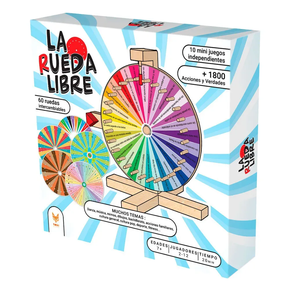 La Rueda Libre van Topi Games – doos