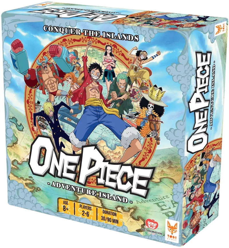 One Piece Adventure Island - Bordspel - Engels de Topi Games – boîte