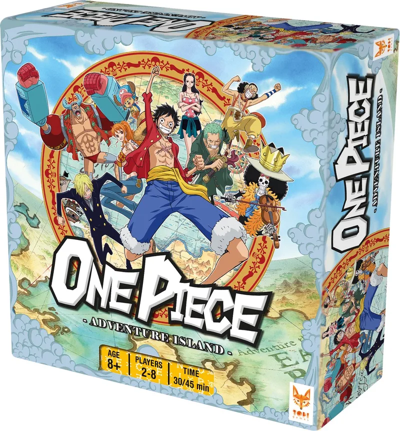 One Piece Adventure Island – Familie spel – 2-8 spelers de Topi Games – boîte