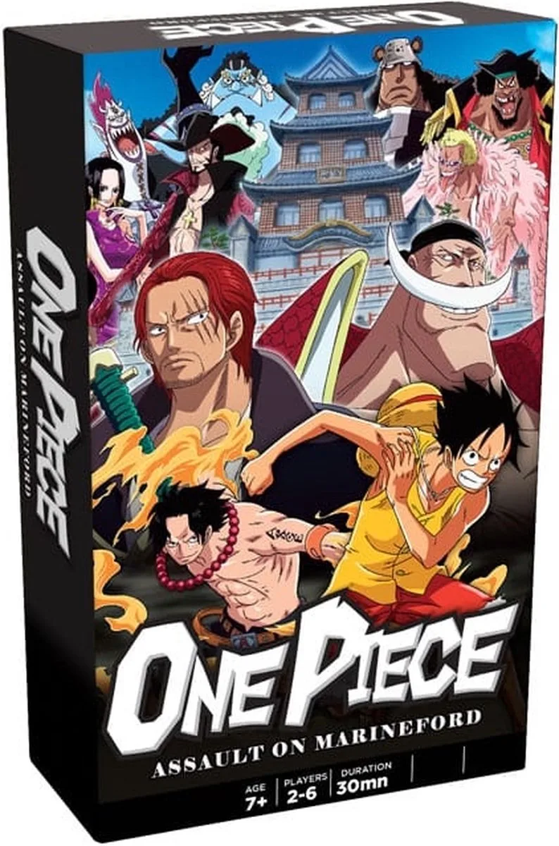 One Piece Assault On Marineford - Bordspel - Engels de Topi Games – boîte