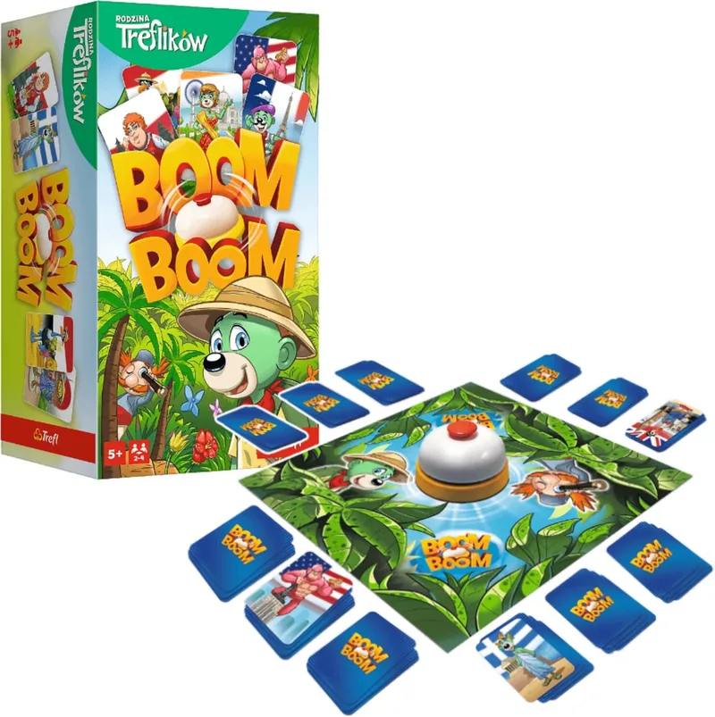 02822 Spel - Boom Boom Treflik Familie Trefl from Trefl – box
