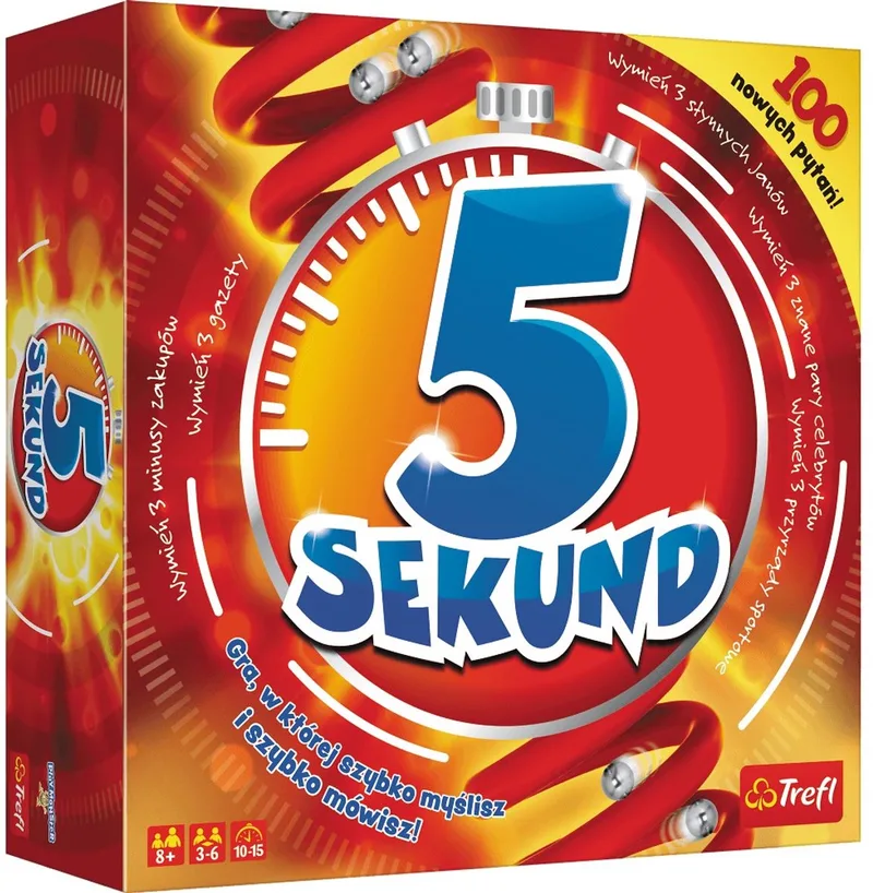 5 sekund Gra edycja 2019 de Trefl – boîte