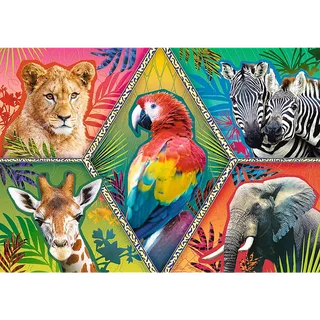 Animal Planet Puzzel Exotische Dieren 1000 Stukjes von Trefl, Ausgabe Mehrfarbig – Schachtel 2 von 3