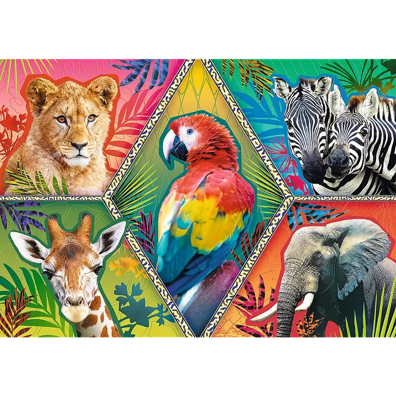 Animal Planet Puzzel Exotische Dieren 1000 Stukjes von Trefl, Ausgabe Mehrfarbig – Schachtel 2 von 3