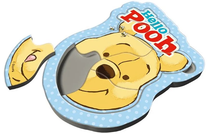 Baby Fun Kubuś Puchatek 6-delig Puzzel voor Peuters from Trefl – box