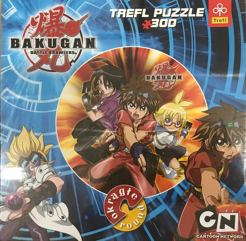 Bakugan Puzzel 300 Stukjes - Ontdek de Wereld van Bakugan from Trefl – box