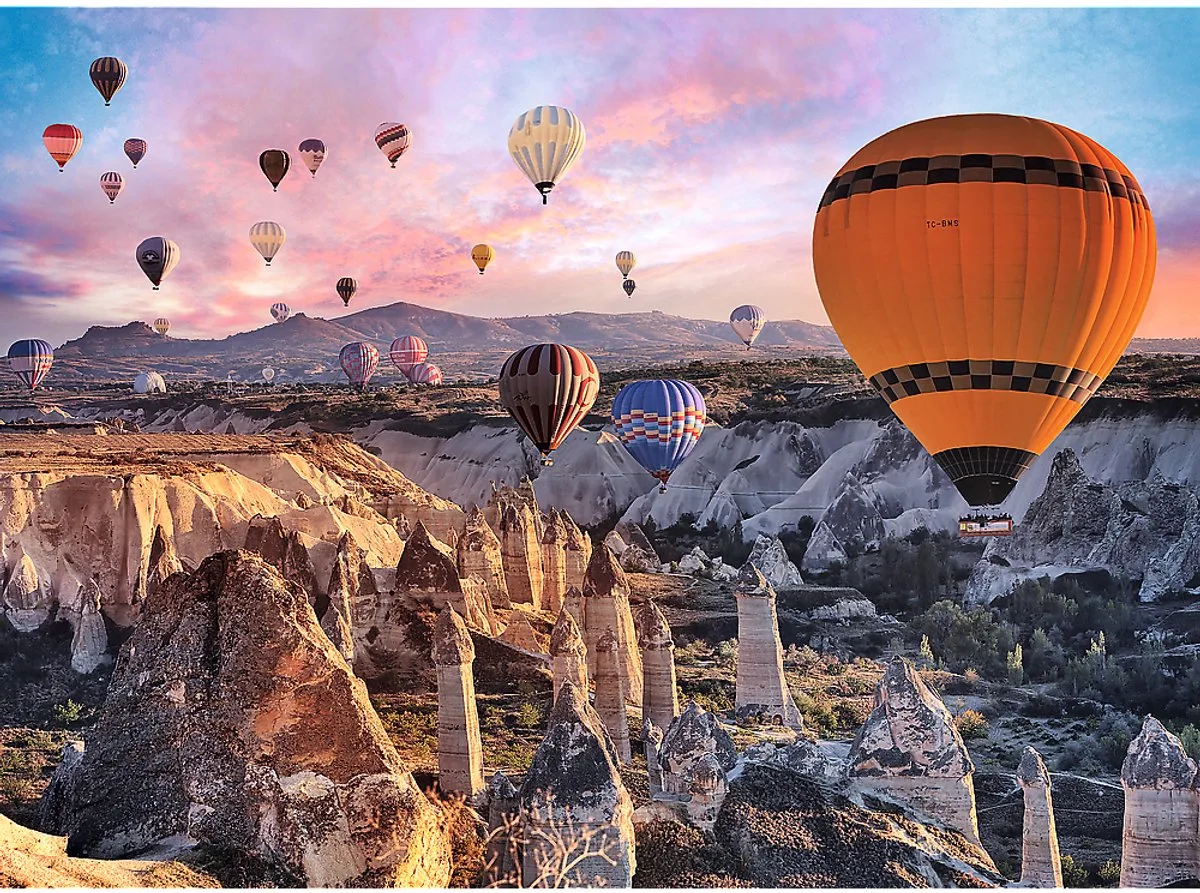 Balloons over Cappadocia (3000) van Trefl, editie Meerkleurig – doos