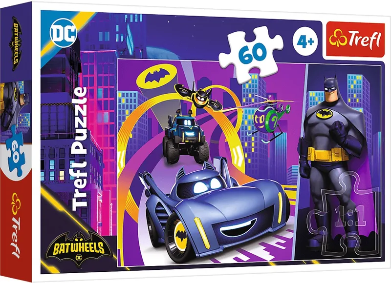 Batman Strips Legpuzzel - 60 stukjes - Vanaf 4 jaar from Trefl, Multicolour edition – box