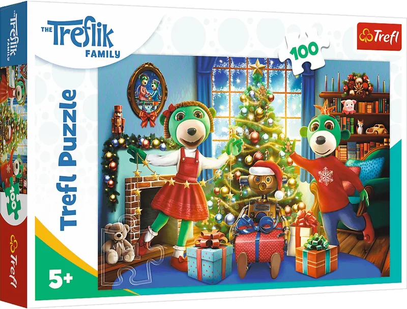 Beren Stripfiguren Legpuzzel - 100 stukjes - Vanaf 5 jaar van Trefl, editie Meerkleurig – doos