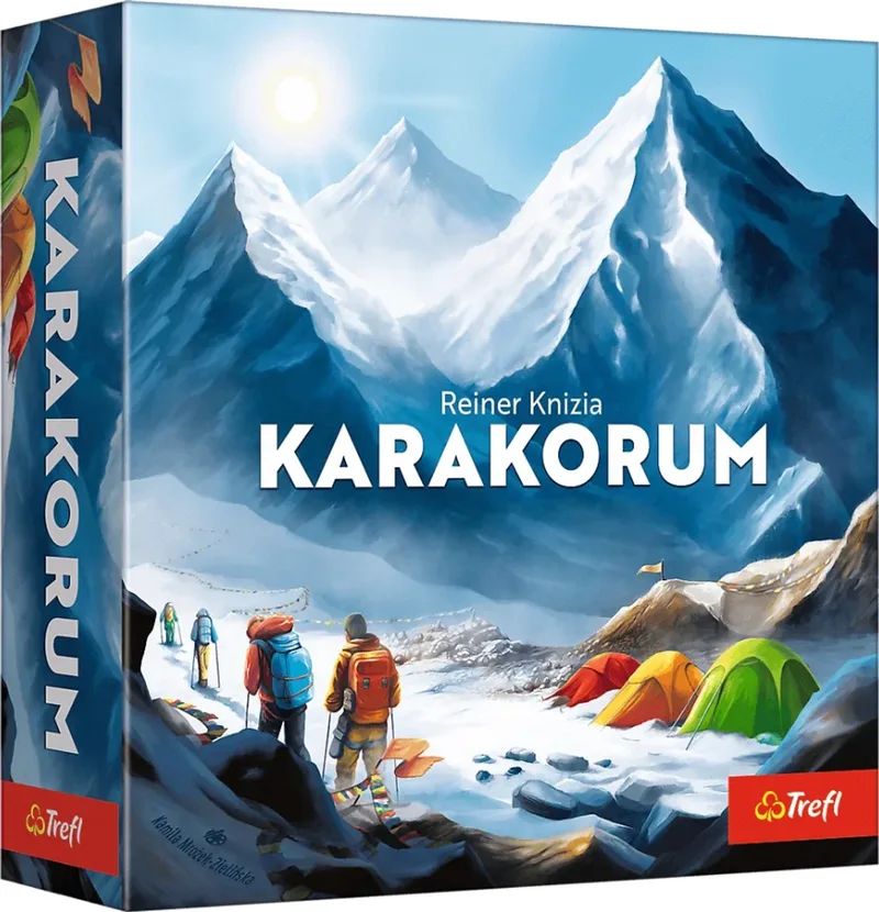 Bordspel Karakorum Reiner Knizia: Koning van de bergen Trefl 02739 von Trefl – Schachtel
