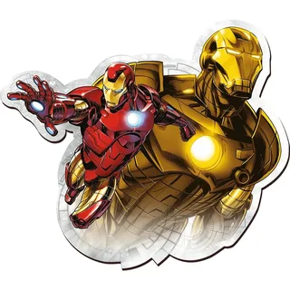 Brave Iron Man Disney Marvel Heroes Hout Houten Legpuzzel - 160 stukjes - Vanaf 6 jaar von Trefl, Ausgabe Mehrfarbig – Schachtel 2 von 2