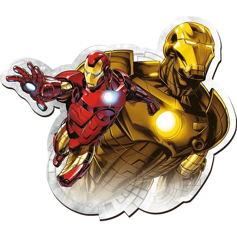 Brave Iron Man Disney Marvel Heroes Hout Houten Legpuzzel - 160 stukjes - Vanaf 6 jaar von Trefl, Ausgabe Mehrfarbig – Schachtel 2 von 2