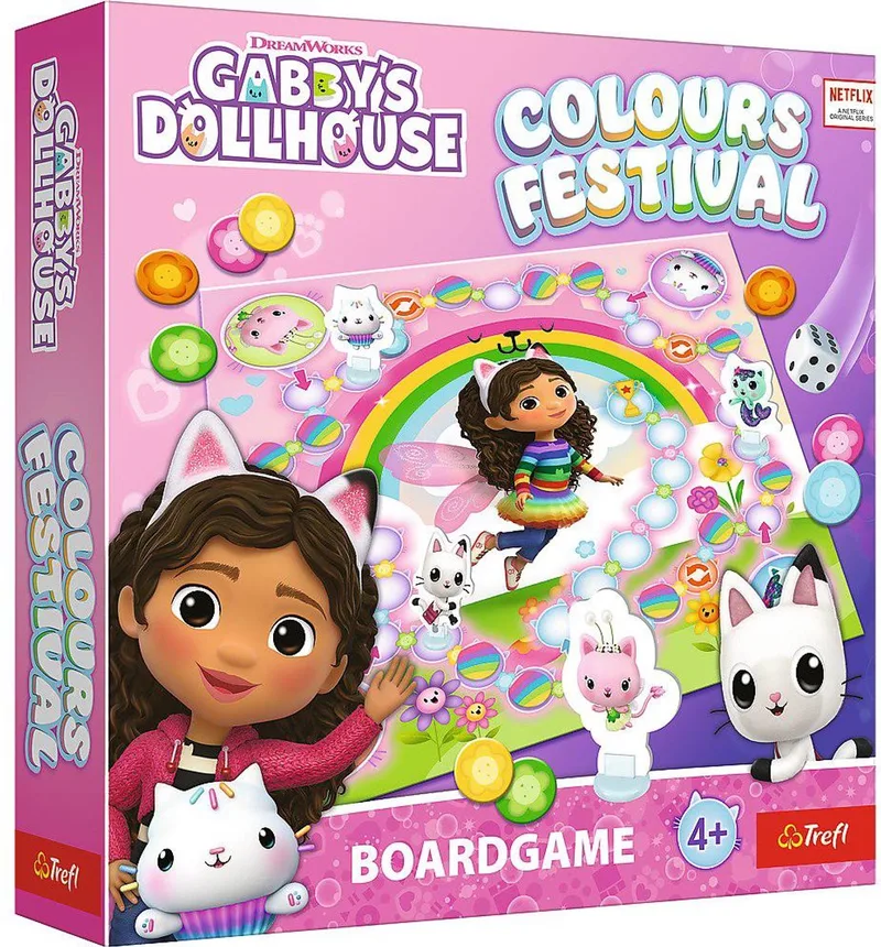 Colours Festival Gabby's Dollhouse van Trefl – doos