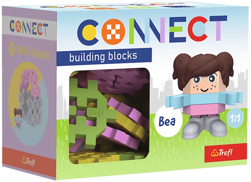 Connect | Bouwstenen Bea 35 Stuks from Trefl, Multi edition – box