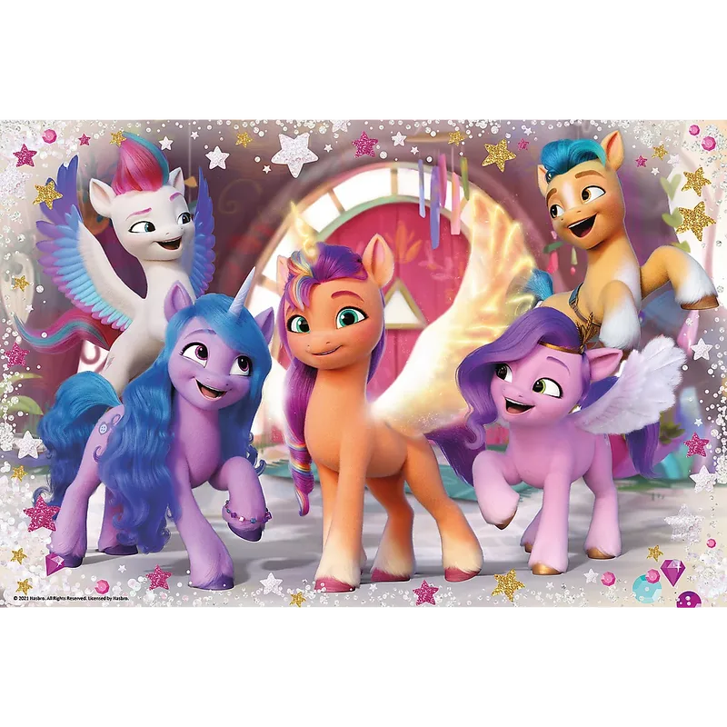 De Vreugde van de Pony's Hasbro My Little Pony Legpuzzel - 24 stukjes - Vanaf 3 jaar von Trefl, Ausgabe Mehrfarbig – Schachtel 3 von 3