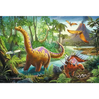 Dinosauriërs Legpuzzel - 60 stukjes - Vanaf 4 jaar from Trefl, Multicolour edition – box 2 of 3